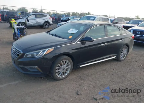 2015 Hyundai Sonata Limited z USA, uszkodzony, nr VIN 5NPE34AF1FH245005